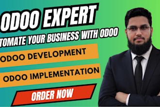 be your odoo expert and help you with odoo erp customization, implementation