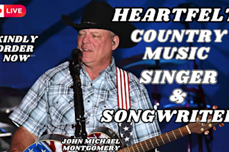 be your  country music acoustic singer songwriter for valentines rock and blues