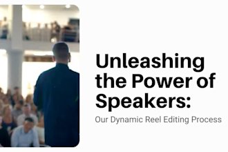 create and edit your speaker demo reel sizzle hype reel in 24 hours for speakers