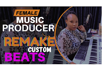 produce radio ready afrobeats or amapiano beats with mixing and mastering
