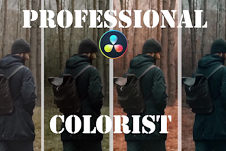 do color grading and color correction with davinci resolve
