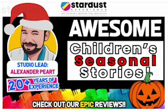write your childrens story book writer halloween christmas holidays stories