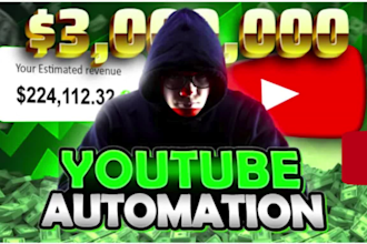 create high retention cashcow video for youtube monetization with ai voice over