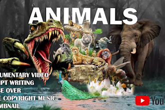 create wildlife animals videos for youtube