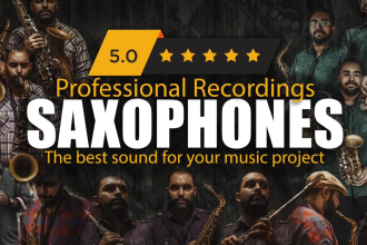 record saxophone in very high quality for your project