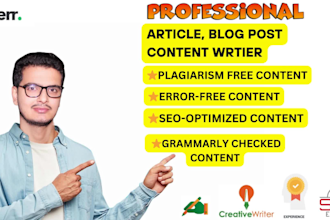 write high quality seo article on tech pet and medical