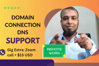 connect domain, add link and setup fix custom domain brand url