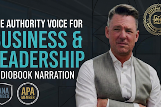 narrate and produce your business or leadership audiobook