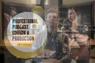 do audio production for podcasts and streaming