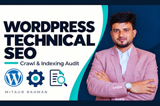 audit wordpress technical SEO and fix indexing issues