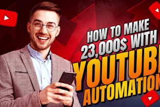 create faceless cash cow youtube automation videos to help you earn 23,00 dollar