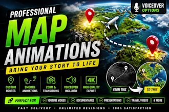 create animated maps for youtube