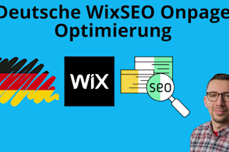 do german wix SEO onpage service