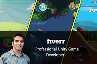 be your professional unity game developer