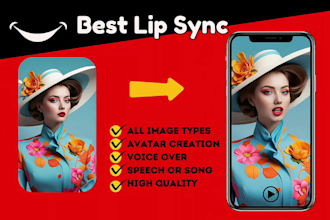 animate and and lip sync images, faces,characters to talk