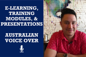 record a voice over for your elearning or training video