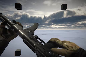 3d fps animation 3d weapon animation fps gun model 3d gun model weapon animation