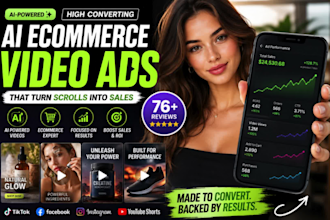 create ai ecommerce video ads for your products