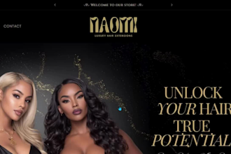 hair extension website hair extension shopify store wix hair extension website