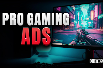 produce paid ads for games and servers