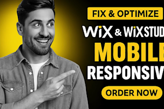 fix, update and maintain your wix or wix studio website fast