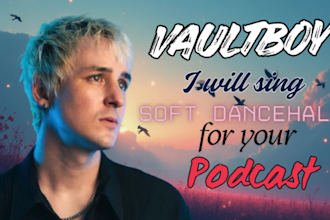 sing soft dancehall, indie pop song for your podcast intro music