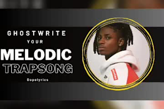 be your ghostwriter rap melodic songwriter drill rapper song