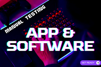 test your mobile app, website and report bugs professionally
