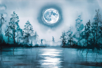 creat printable landscape paintings for print on demand