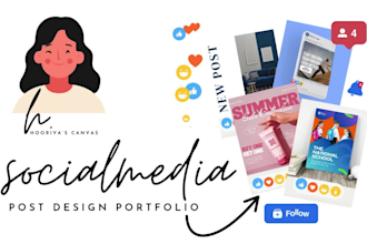 design scroll stopping instagram, facebook, and pinterest posts