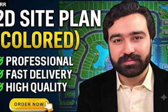 render landscape site plans into realistic 2d master layouts