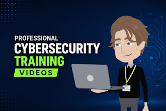 create professional cybersecurity training videos