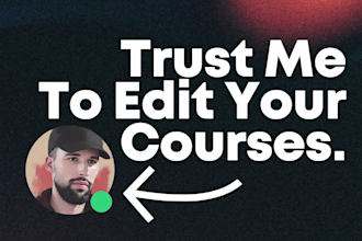 edit online courses and elearning videos