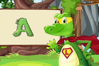 create kids learning videos for youtube animation for kids
