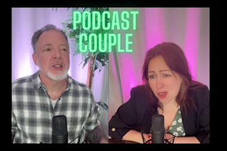 create couple podcast style ugc video ads
