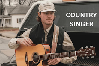 be your professional nashville male country singer and songwriter