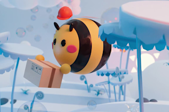 do photoreal with stylized and dreamy 3d product animation