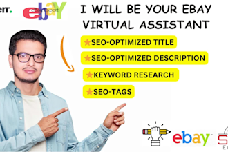 be your ebay seo product listing descriptions writer