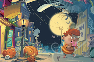 illustrate beautiful books for children