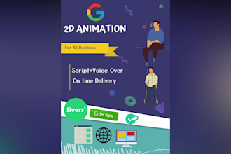 create professional 2d animation videos