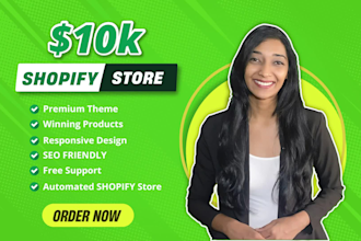 create profitable shopify dropshipping store