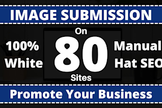 do infographic or image submission on the top 80 websites