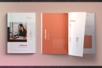 design company profile, brochure, proposal, catalog, booklet