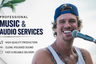 be your music producer and arranger