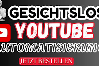 erstelle einen gesichtolosos youtube automatisierungskanal, um geld zu verdienen
