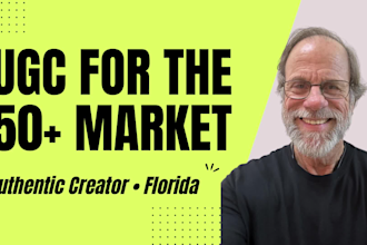 create ugc videos as a senior creator