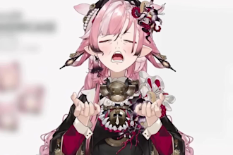 vtuber model 2d vtuber vtuber rigging live2d character design custom rigging