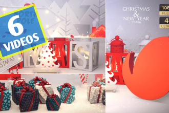 make amazing christmas greeting video