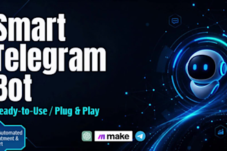 build a telegram bot with make com