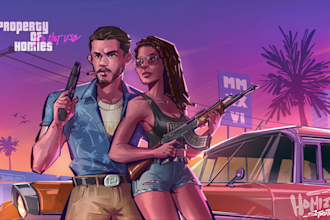 design custom character art illustration for album cover and oc